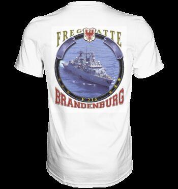T-Shirt - F215 Fregatte BRANDENBURG Standard
