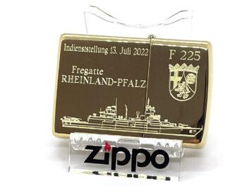 ZIPPO Feuerzeug - F225 RHEINLAND-PFALZ Indienststellung 13.07.2022