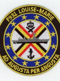 F931 - LOUISE-MARIE - Patch - Belgian Navy